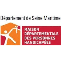 Logo Maison des personnes handicapées Seine-Maritime (Maison Départementale du Handicap)